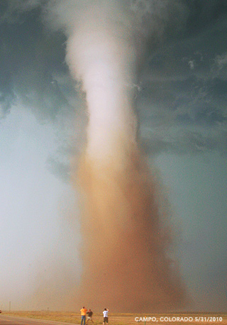 EF-2 Tornado in Campo, Colorado 5/31/2010